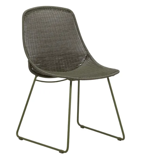 Granada Scoop Closed Weave Dining Chair (Outdoor)
